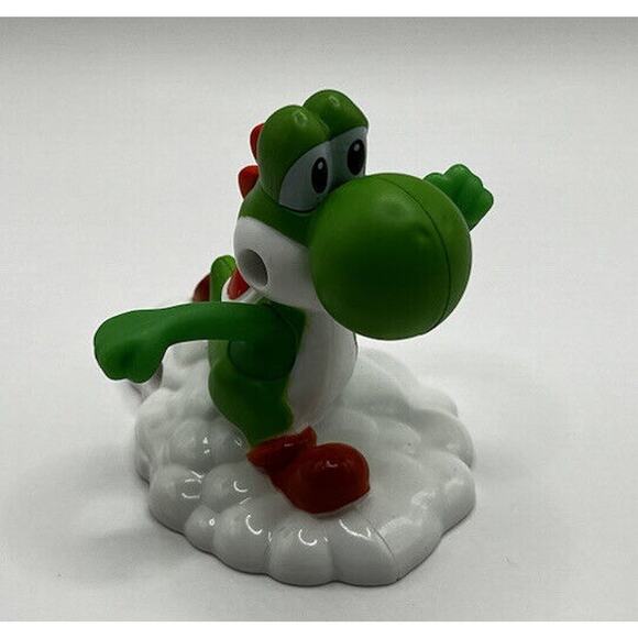 Nintendo Super Mario 2018 McDonalds Happy Toy Running Yoshi McDonald’s Loose - Picture 5 of 6